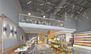 水果店装修效果图